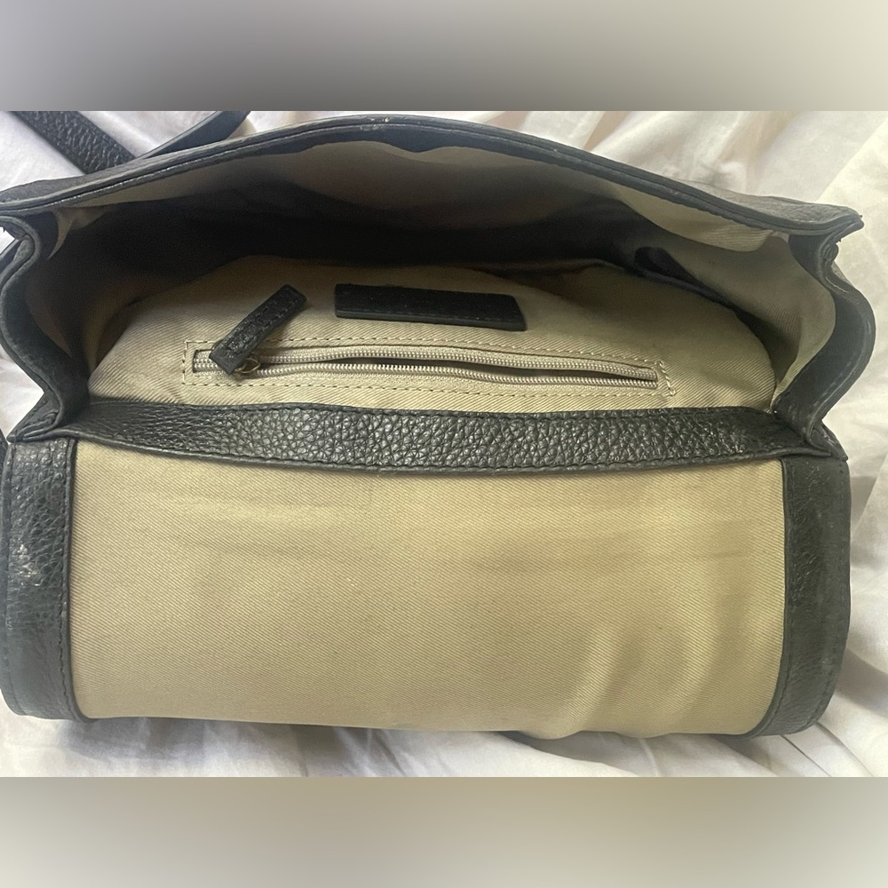 American Leather Co. Black Shoulder Bag 💼🖤 - Picture 6 of 8